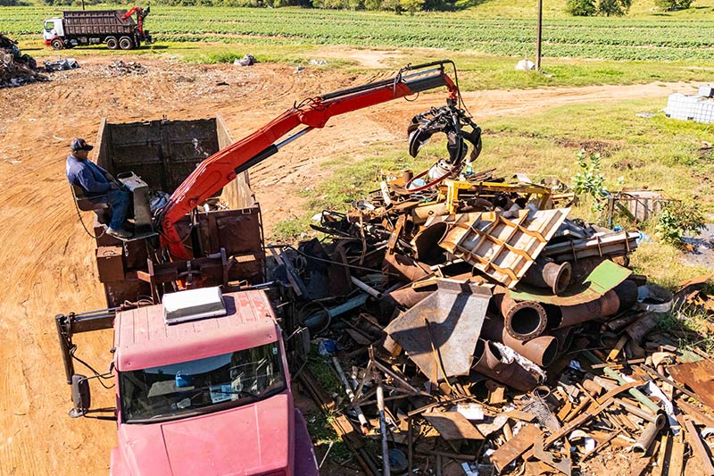 reciclagem de materiais e sucatas em geral